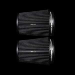 กรองอากาศ Blackboost Conical Twin Flow Synthetic Dry Air Filters (5.5" x 220mm) BlackBoost