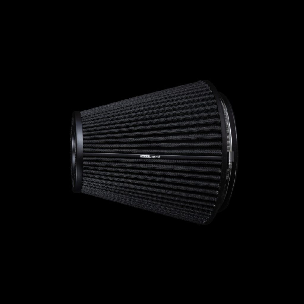 กรองอากาศ BlackBoost Conical Twin Flow Synthetic Dry Air filters 8″ x 251.5mm BlackBoost
