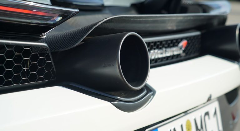 exhaust tips set McLaren 720S Novitec