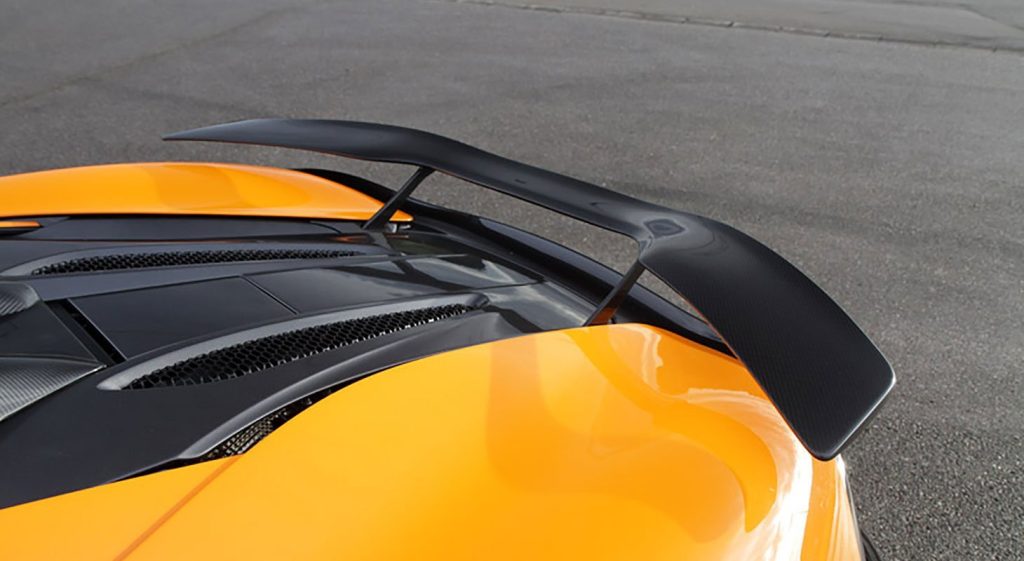 สปอยเลอร์ท้าย McLaren 540C Novitec