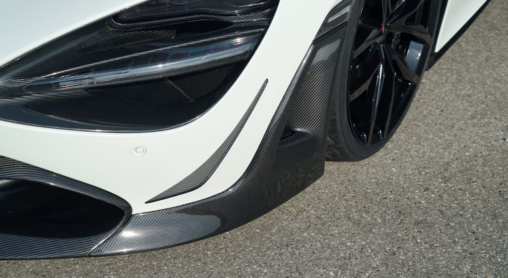 สปอยเลอร์หน้า McLaren 720S Novitec
