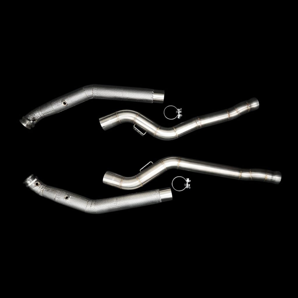 ท่อดาวน์ไปป์ Mercedes AMG E63(S) (212) AWD BlackBoost