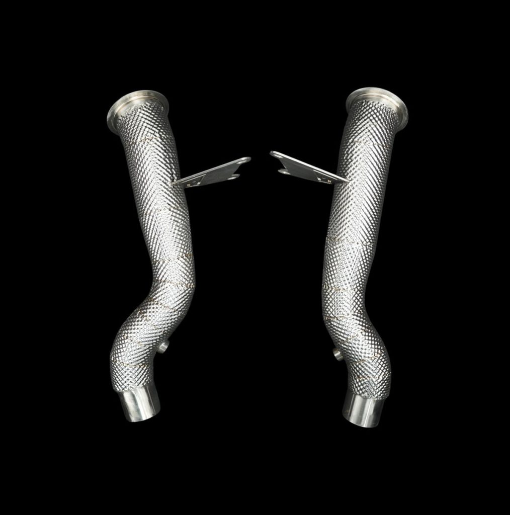 ท่อดาวน์ไปป์ Ferrari 458 Italia (Type F142) F136 F BlackBoost