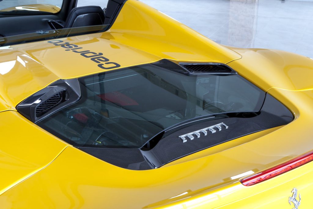 ฝากระโปรงหน้า Ferrari 488 GTS/Pista Capristo
