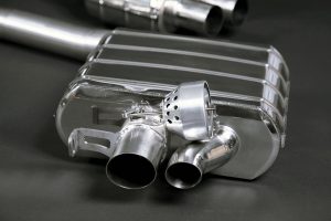 ชุดท่อไอเสีย Audi RS5 (B8) Capristo Valved Exhaust + MidSilencer Spare Pipes