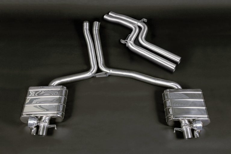 排气系统 Audi RS5 (B8) Capristo Valved Exhaust + MidSilencer Spare Pipes