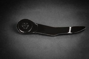 ชิ้นตกแต่งคาร์บอน Capristo Aluminum/Carbon Fiber Racing Seat Adjuster Capristo