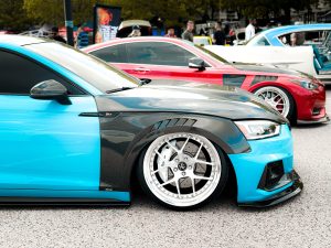 ซุ้มล้อ-แก้มข้าง Carbon Fiber Audi S5 A5 B9 B9.5 ทรง Karbel ปี 2017-2025