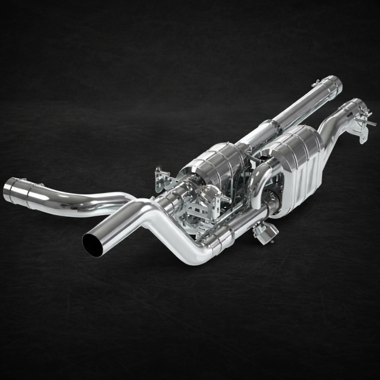 ชุดท่อไอเสียส่วนกลาง Dodge Ram TRX Capristo Valved Middle Silencer CES3