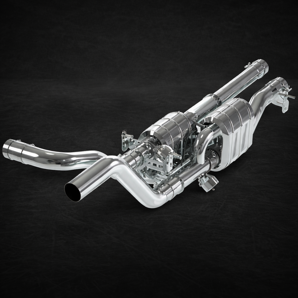 ท่อกลาง Dodge Ram TRX Capristo Valved Middle Silencer CES3