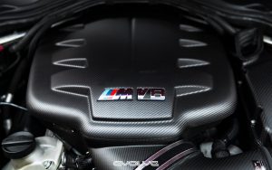ชุดกรองอากาศ BMW E9X M3 (S65) Black Carbon Inlet Plenum Eventuri Matte