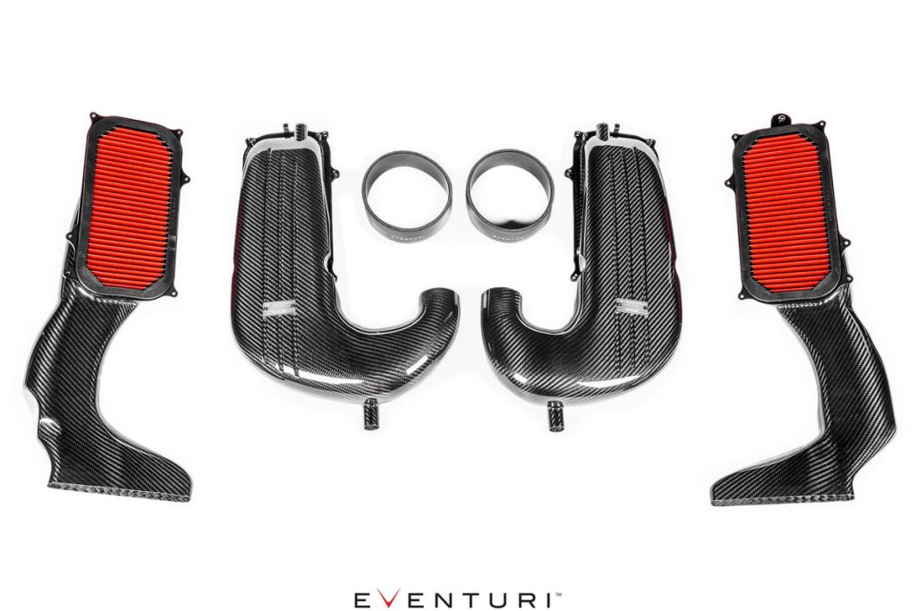 ชุดกรองอากาศ Mercedes GLC63S AMG Black Carbon Intake System Eventuri