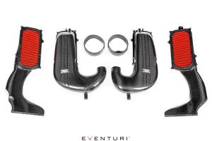 ชุดกรองอากาศ Mercedes GLC63S AMG Black Carbon Intake System Eventuri