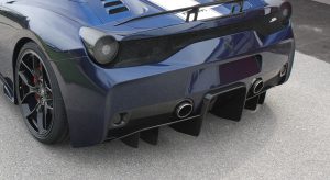 ชุดท่อไอเสีย ไม่มีวาล์ว Ferrari 458 Speciale Novitec