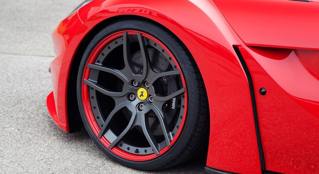 น็อตล้อไทเทเนียม Ferrari F12 Berlinetta Novitec
