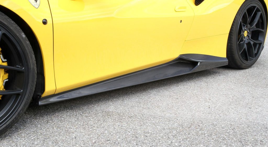 สเกิร์ตข้าง Ferrari 488 GTB Novitec
