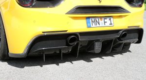 ชิ้นเสริมดิฟฟิวเซอร์ Ferrari 488 GTB Novitec