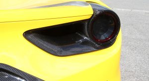ช่องระบายอากาศหลังด้านข้าง Ferrari 488 GTB Novitec