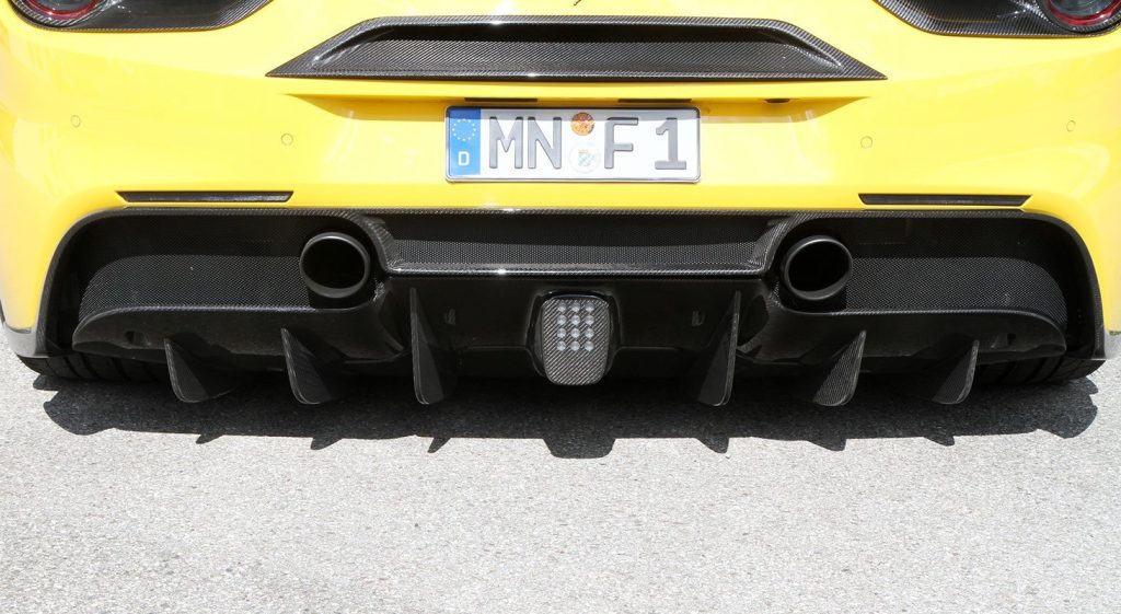 ดิฟฟิวเซอร์ท้าย Ferrari 488 GTB Novitec