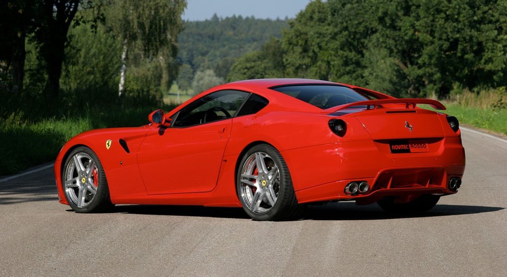 สปอยเลอร์ท้าย Ferrari 599 GTB Novitec