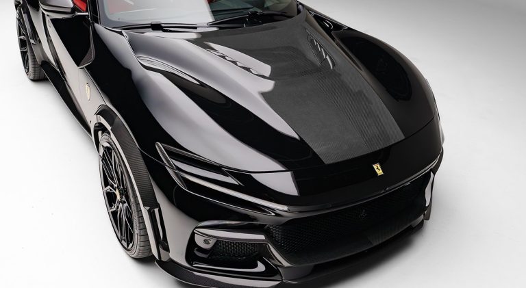 前引擎盖碳纤维 Ferrari Purosangue Novitec