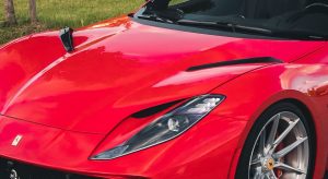 ช่องระบายอากาศฝากระโปรง ชิ้นเสริม N-Largo Ferrari 812 GTS Novitec