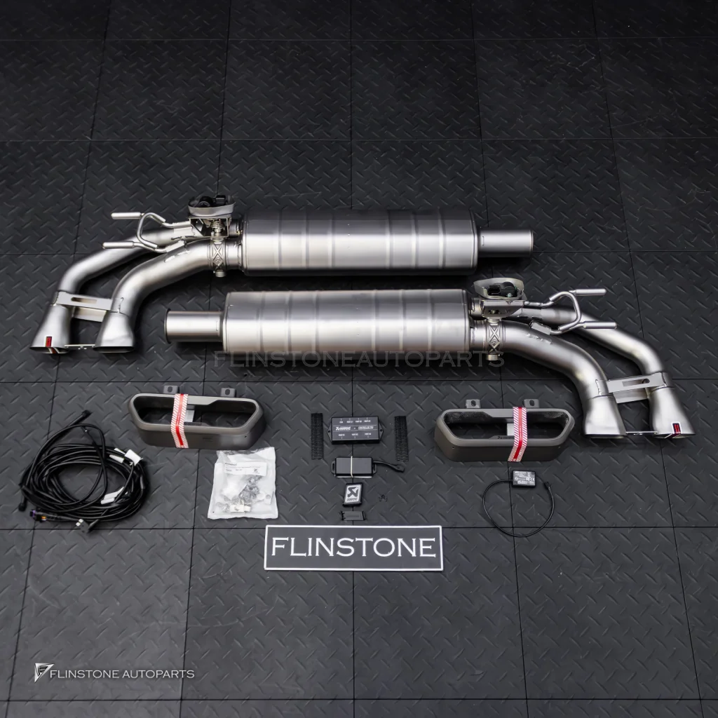 ชุดท่อ Akrapovic สำหรับ W464 G-Class ทรง G63 AMG
