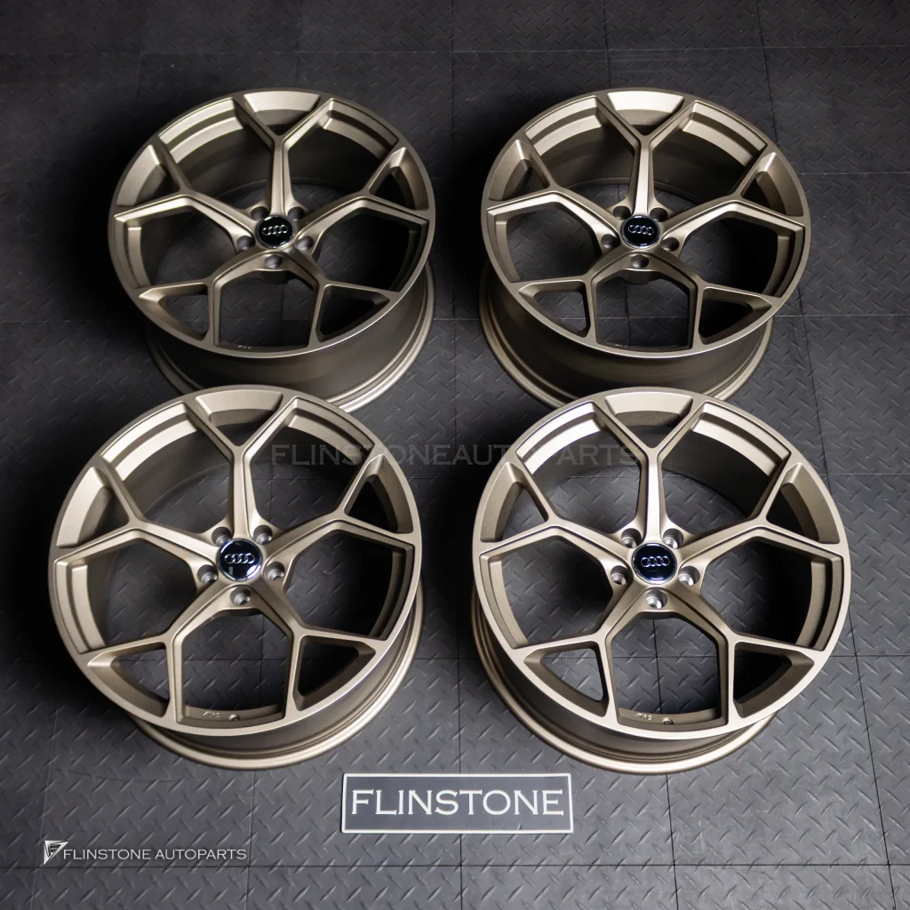 ล้อ Custom Forged AUDI A7 5-112 ขอบ 21 นิ้ว สี Neodymium Gold