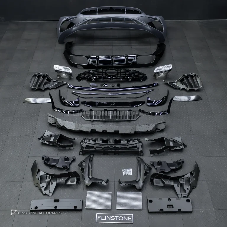 ชุดกันชนหน้า + ดิฟฟิวเซอร์ท้าย C257 CLS-Class ทรง GT63 AMG Facelift
