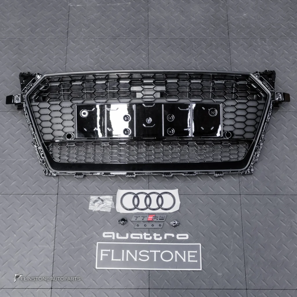 กระจังหน้า สำหรับ Audi TT MK3 สีดำเงา