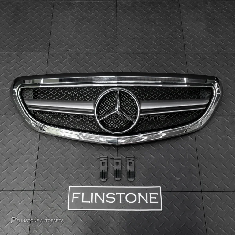 กระจังหน้า W212 E-Class Facelift ทรง E63 AMG ขอบโครเมี่ยม สำหรับรถ Executive