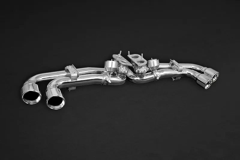 หม้อพักท้าย Ferrari F430 Capristo Exhaust Tips for OEM Muffler/System