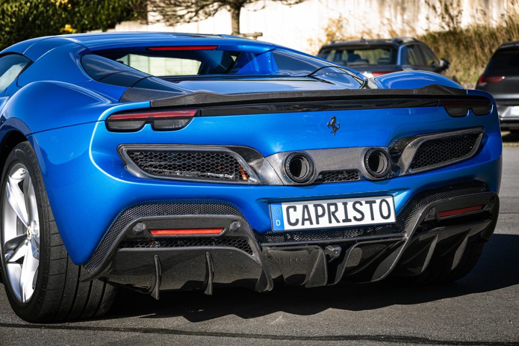 ดิฟฟิวเซอร์ท้าย Ferrari 296 Capristo