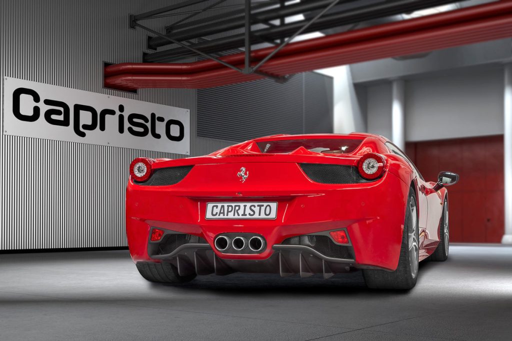 ดิฟฟิวเซอร์ท้าย Ferrari 458 Italia/Spider Capristo