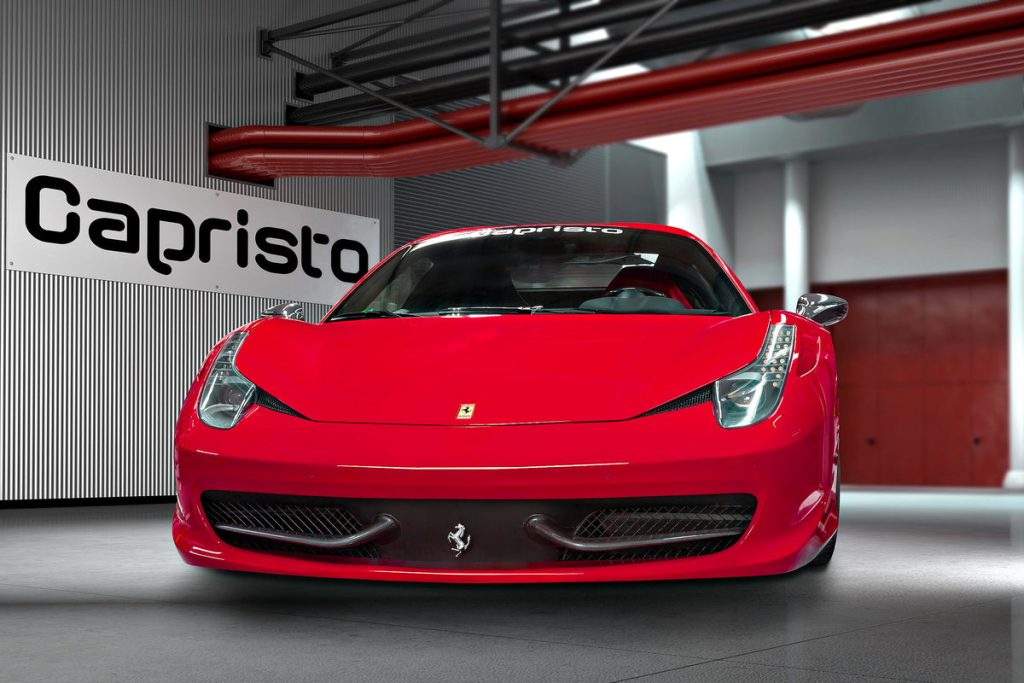ชิ้นตกแต่งคาร์บอน Ferrari 458 Italia/Spider Capristo