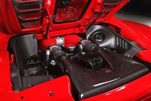 ฝาครอบเครื่องยนต์ Ferrari 458 Spider/Aperta Capristo
