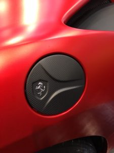 ชิ้นตกแต่งคาร์บอน Ferrari 488 (2018+) / F8 Capristo