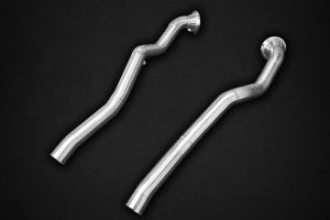 ท่อดาวน์ไปป์ Ferrari F12/812 Superfast Capristo Cat Spare Downpipes + Heat Protection