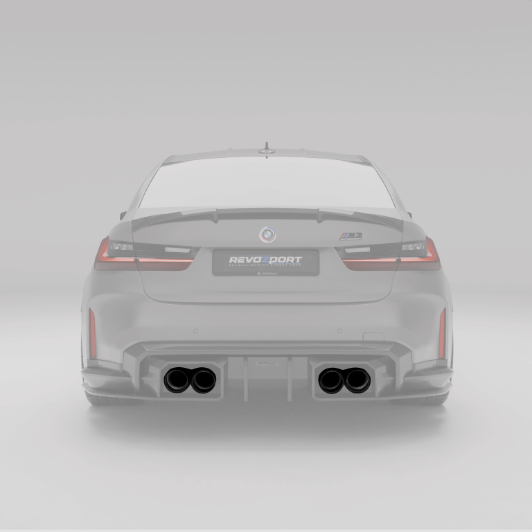 ปลายท่อไอเสียสเตนเลส BMW M3 G80 RevoZport