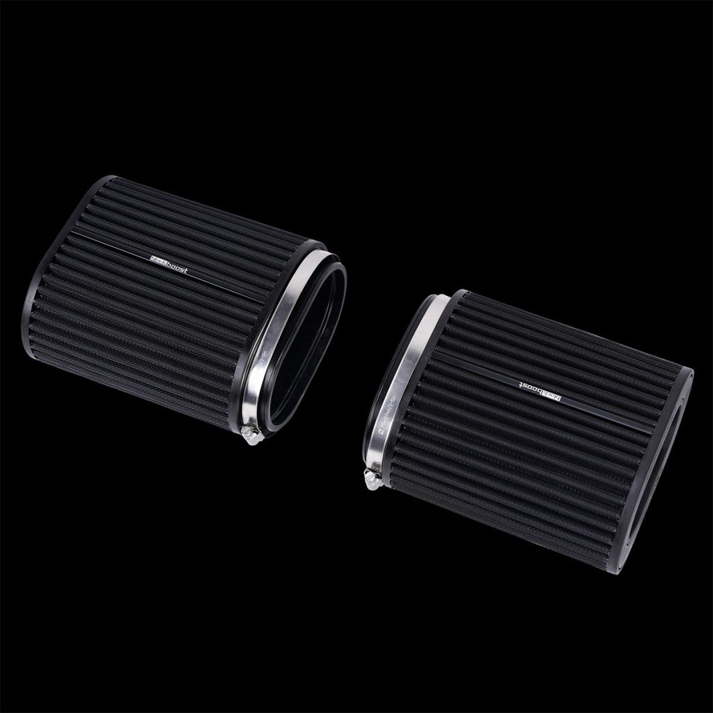 กรองอากาศ BlackBoost Oval Twin Flow Synthetic Dry Air Filter x (4.3″ x 196mm) V1 BlackBoost