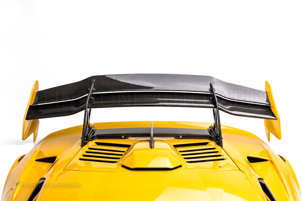 สปอยเลอร์ Carbon Fiber Lamborghini Temerario ทรง DraPtec