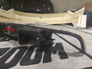 ดิฟฟิวเซอร์ Carbon Fiber Audi A7 C7 ทรง Karbel
