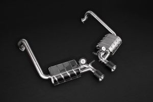 ชุดท่อไอเสีย Porsche 981/982 Boxster/Cayman/GT4/718 Capristo Valved Exhaust + Carbon Tips CES3/PSE
