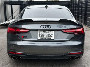 สปอยเลอร์ Carbon Fiber Audi RS5 S5 A5 B9 B9.5 2 Door Coupe ทรง Karbel V2 ปี 2017-2025
