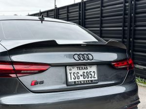 สปอยเลอร์ Carbon Fiber Audi RS5 S5 A5 B9 B9.5 2 Door Coupe ทรง Karbel V2 ปี 2017-2025