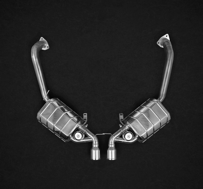 ชุดท่อไอเสีย Porsche 987.2 Boxster/Cayman Capristo Valved Exhaust + Cat Spares CES3