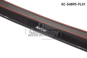 ลิ้นหน้า Carbon Fiber Audi S4 A4 S - Line B9.5 ทรง Karbel V1