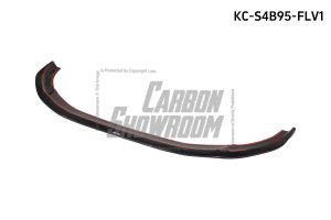 ลิ้นหน้า Carbon Fiber Audi S4 A4 S - Line B9.5 ทรง Karbel V1