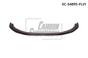 ลิ้นหน้า Carbon Fiber Audi S4 A4 S - Line B9.5 ทรง Karbel V1