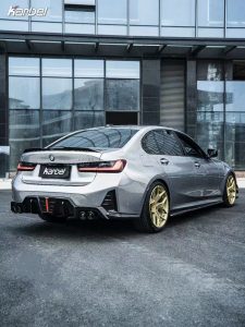 Side Skirts Carbon Fiber BMW 3 Series 330i M340i G20 G21 LCI style Karbel
